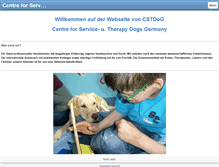 Tablet Screenshot of cstdog.com